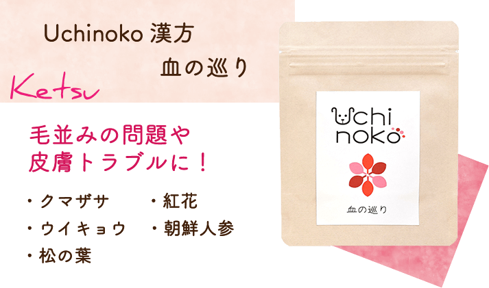 Uchinoko漢方 血の巡り